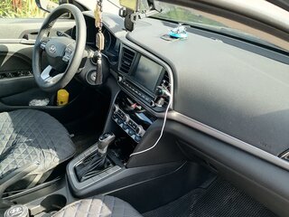 2020 Hyundai Elantra VI (AD) Рестайлинг, чёрный, 1500000 рублей, вид 4