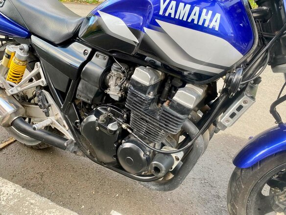2001 Yamaha XJR400, синий, 235000 рублей - вид 8
