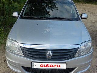 2013 Renault Logan I Рестайлинг, серый, 630000 рублей, вид 4