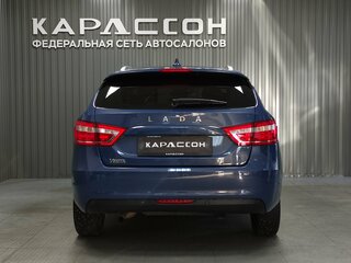 2018 Lada (ВАЗ) Vesta SW I, синий, 899000 рублей, вид 4
