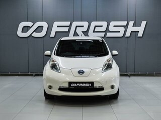 2014 Nissan Leaf I (ZE0/AZE0), белый, 849000 рублей, вид 3