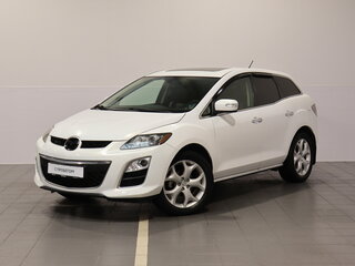2010 Mazda CX-7 I Рестайлинг, белый, 999000 рублей, вид 2