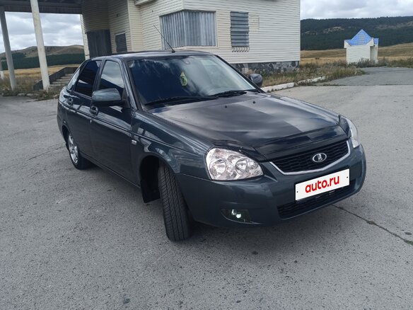 2012 Lada (ВАЗ) Priora I, синий, 320000 рублей - вид 4