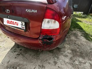 2007 Lada (ВАЗ) Kalina I, красный, 90000 рублей, вид 5