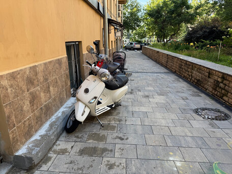 2010 Vespa LX 150, белый, 250000 рублей, вид 2