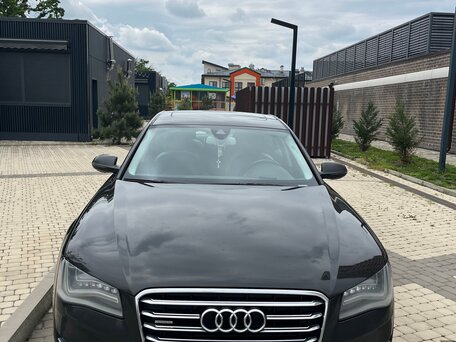 2013 Audi A8 Long III (D4), чёрный, 2040000 рублей, вид 2