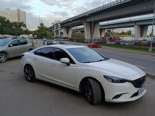 2017 Mazda 6 III (GJ) Рестайлинг, белый, 1970000 рублей, вид 2