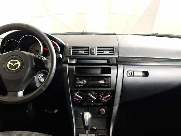 2008 Mazda 3 I (BK) Рестайлинг, чёрный, 450000 рублей - вид 12