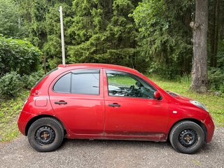2006 Nissan Micra III (K12), красный, 300000 рублей, вид 4
