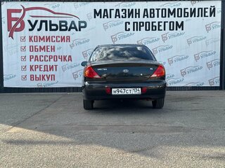 2007 Kia Spectra I Рестайлинг 2, чёрный, 349000 рублей, вид 5