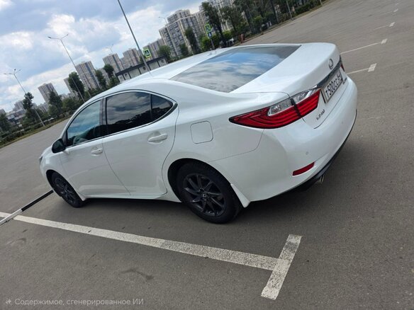 2013 Lexus ES 250 VI, белый, 2222222 рублей - вид 2