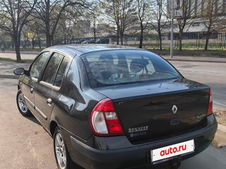 2005 Renault Symbol I Рестайлинг, чёрный, 265000 рублей, вид 4