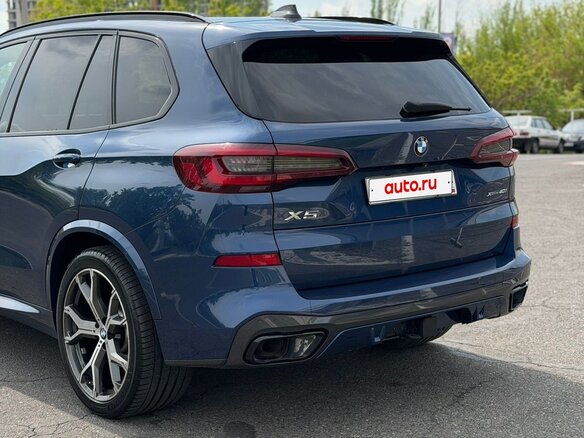 2020 BMW X5 40i IV (G05/G18), синий, 6500000 рублей - вид 7