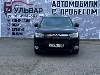 2012 Mitsubishi Outlander III, чёрный, 1389000 рублей, вид 2