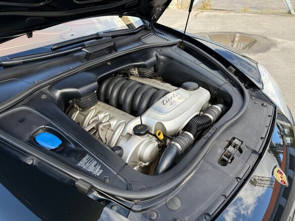 2006 Porsche Cayenne Turbo S I (955), зелёный, 1600000 рублей - вид 29