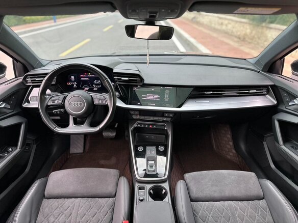 2023 Audi A3 35 TFSI Long IV (8Y), зелёный - вид 8