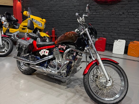 1990 Honda Steed 600, чёрный, 275000 рублей - вид 1