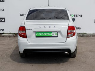 2020 Lada (ВАЗ) Granta I Рестайлинг, белый, 460000 рублей, вид 4