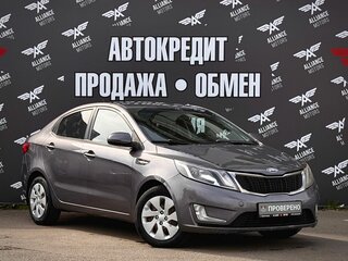 2012 Kia Rio III, серый, 655000 рублей, вид 1