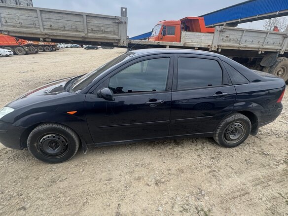 2004 Ford Focus I Рестайлинг, синий - вид 3