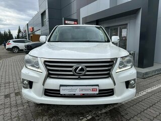 2013 Lexus LX 570 III Рестайлинг, белый, 3850000 рублей, вид 2