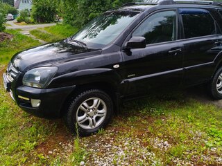 2006 Kia Sportage II, чёрный, 800000 рублей, вид 4