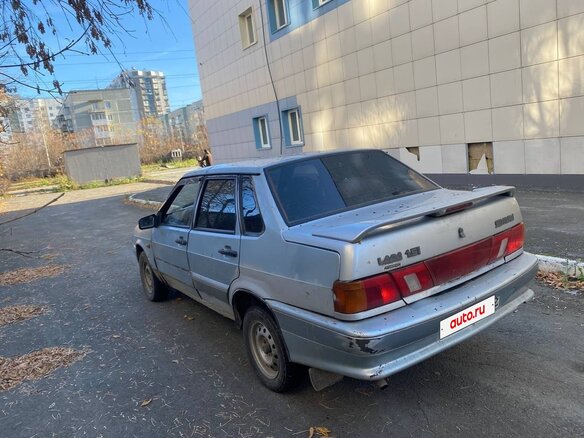 2003 Lada (ВАЗ) 2115, серебристый, 37000 рублей - вид 5