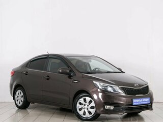 2017 Kia Rio III Рестайлинг, коричневый, 1249000 рублей, вид 1