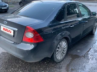 2008 Ford Focus II Рестайлинг, чёрный, 370000 рублей, вид 5