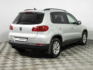2013 Volkswagen Tiguan I Рестайлинг, серебристый, 1269989 рублей, вид 5