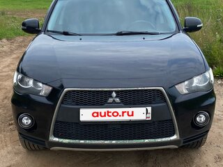 2009 Mitsubishi Outlander II Рестайлинг, чёрный, 830000 рублей, вид 3