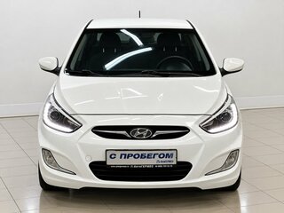 2014 Hyundai Solaris I, белый, 980000 рублей, вид 2