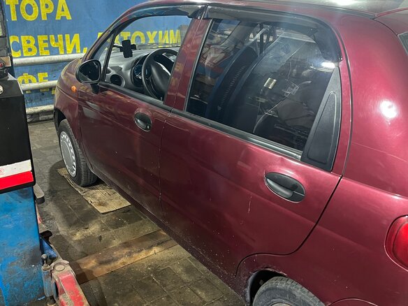 2008 Daewoo Matiz I Рестайлинг, красный - вид 1
