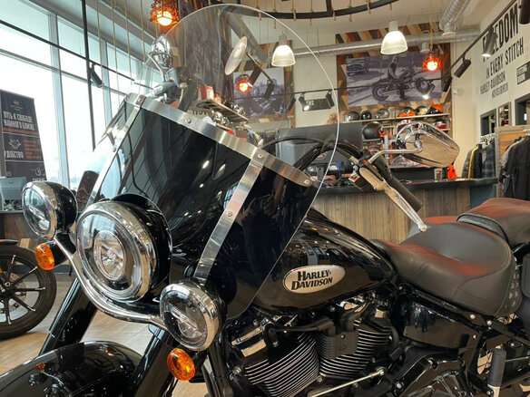 2021 Harley-Davidson Heritage, чёрный, 3400000 рублей - вид 10