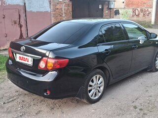 2008 Toyota Corolla AMT X (E140, E150), чёрный, 680000 рублей, вид 4