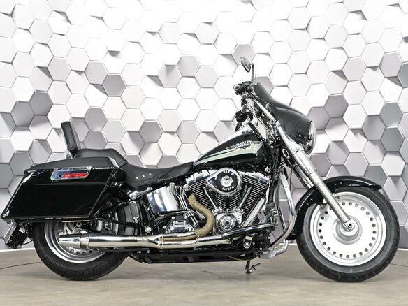 2009 Harley-Davidson Fat Boy, чёрный, 949000 рублей - вид 2