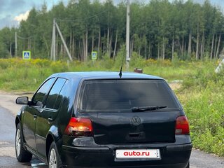 2001 Volkswagen Golf IV, чёрный, 160000 рублей, вид 5