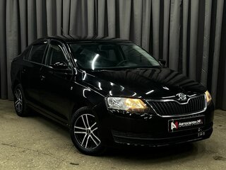 2018 Skoda Rapid I Рестайлинг, чёрный, 699900 рублей, вид 3