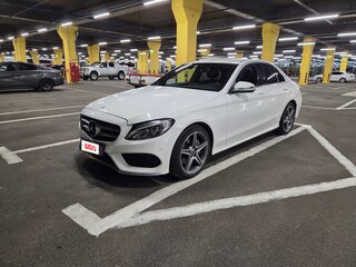 2017 Mercedes-Benz C-Класс 200 IV (W205), белый, 2650000 рублей, вид 1