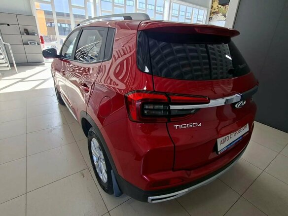 2021 Chery Tiggo 4 I Рестайлинг, красный, 1155000 рублей - вид 6