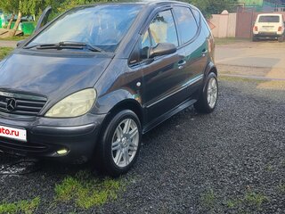 2001 Mercedes-Benz A-Класс 160 I (W168), серый, 350000 рублей, вид 1