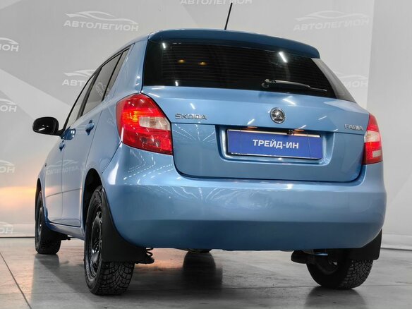 2013 Skoda Fabia II Рестайлинг, голубой, 670000 рублей - вид 24