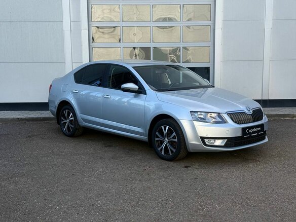2015 Skoda Octavia III (A7), серебристый, 1374000 рублей - вид 6