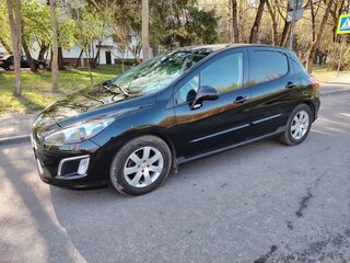 2012 Peugeot 308 I Рестайлинг, чёрный, 450000 рублей, вид 1
