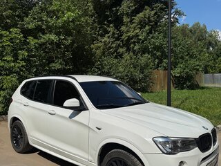 2015 BMW X3 20d xDrive II (F25) Рестайлинг, белый, 1750000 рублей, вид 5