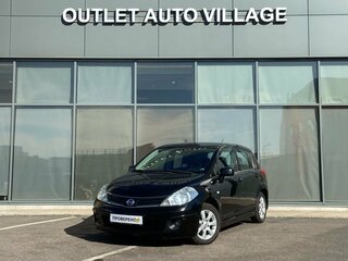 2011 Nissan Tiida I Рестайлинг, чёрный, 579000 рублей, вид 1