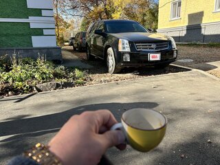 2005 Cadillac SRX 5-speed I, чёрный, 750000 рублей, вид 1