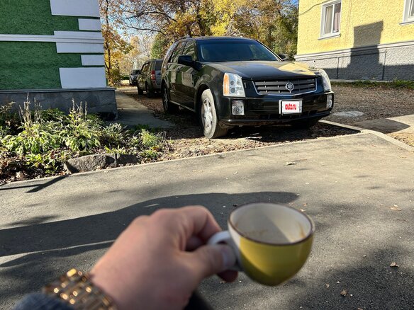 2005 Cadillac SRX 5-speed I, чёрный, 750000 рублей