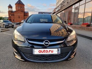 2013 Opel Astra J Рестайлинг, чёрный, 770000 рублей, вид 3