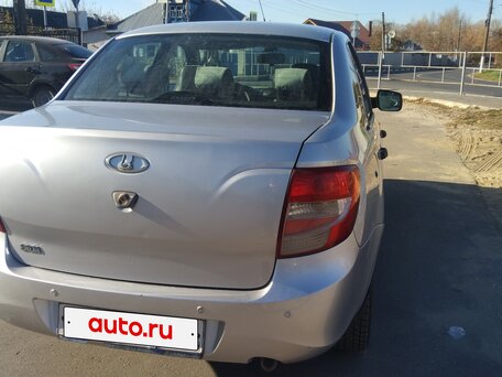 2012 Lada (ВАЗ) Granta I, серебристый, 340000 рублей, вид 4